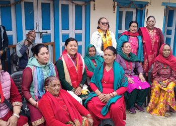 लिखुपिकेमा कल्पना राईको धन्यवाद भेटघाट