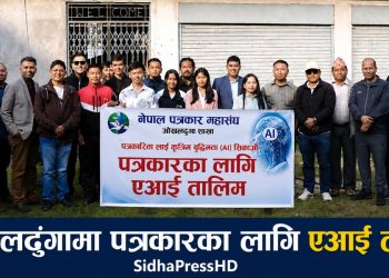 ओखलढुंगामा पत्रकारका लागि एआई तालिम